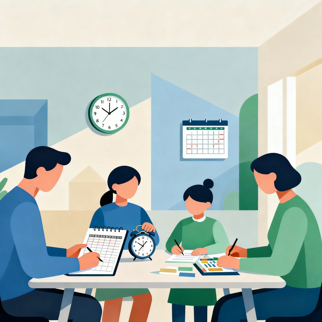 Sprawne zarządzanie czasem dla rodziny